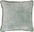 SURYA WASHED COTTON VELVET ACCENT PILLOW - Linens