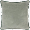 SURYA WASHED COTTON VELVET ACCENT PILLOW - Linens