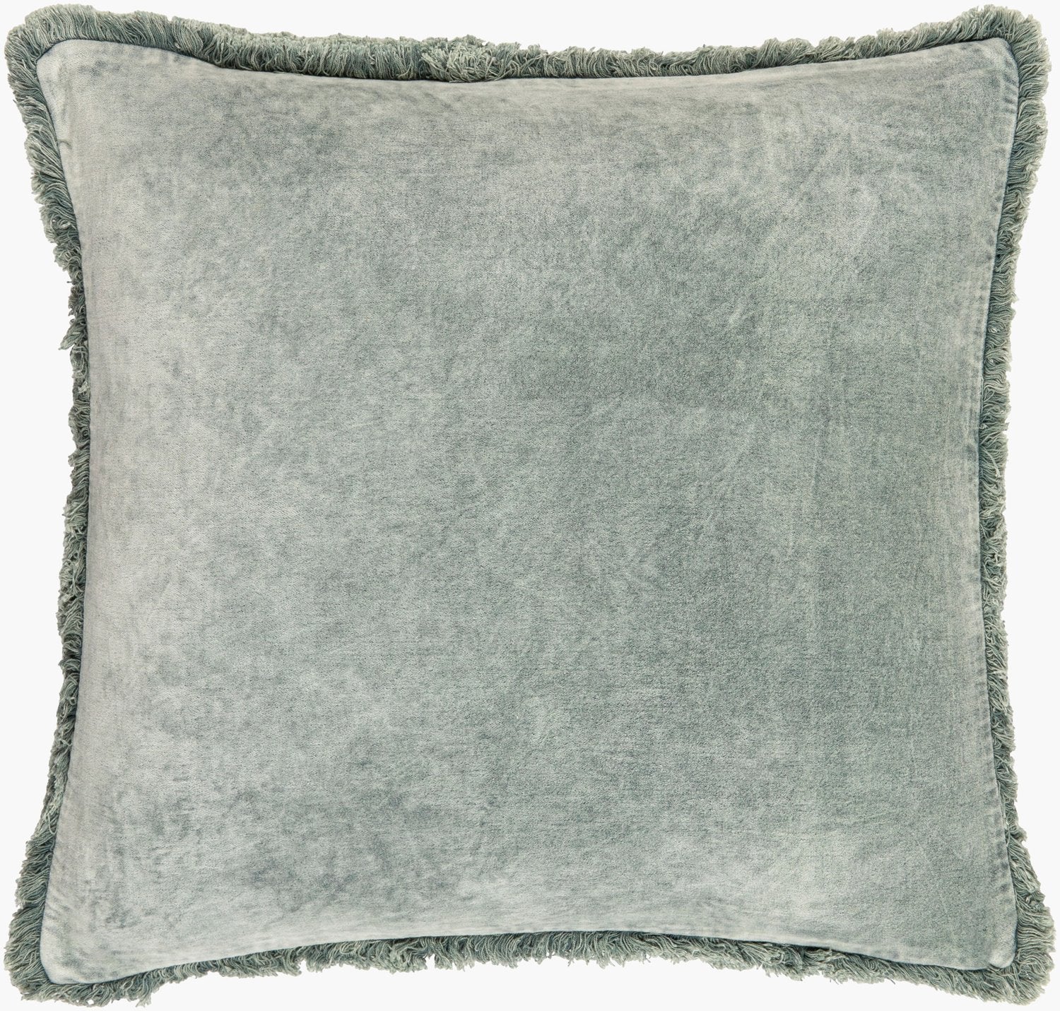 SURYA WASHED COTTON VELVET ACCENT PILLOW - Linens
