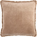 SURYA WASHED COTTON VELVET ACCENT PILLOW - Linens