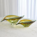 GLOBAL VIEWS BENT LEAF BOWL - Art