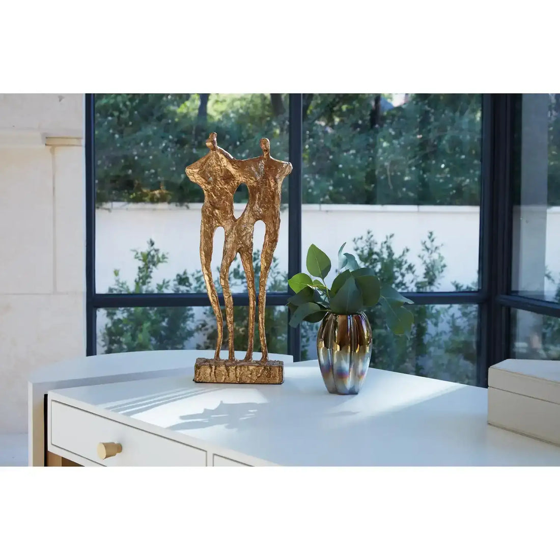 GLOBAL VIEWS RIBBED VASE - Art