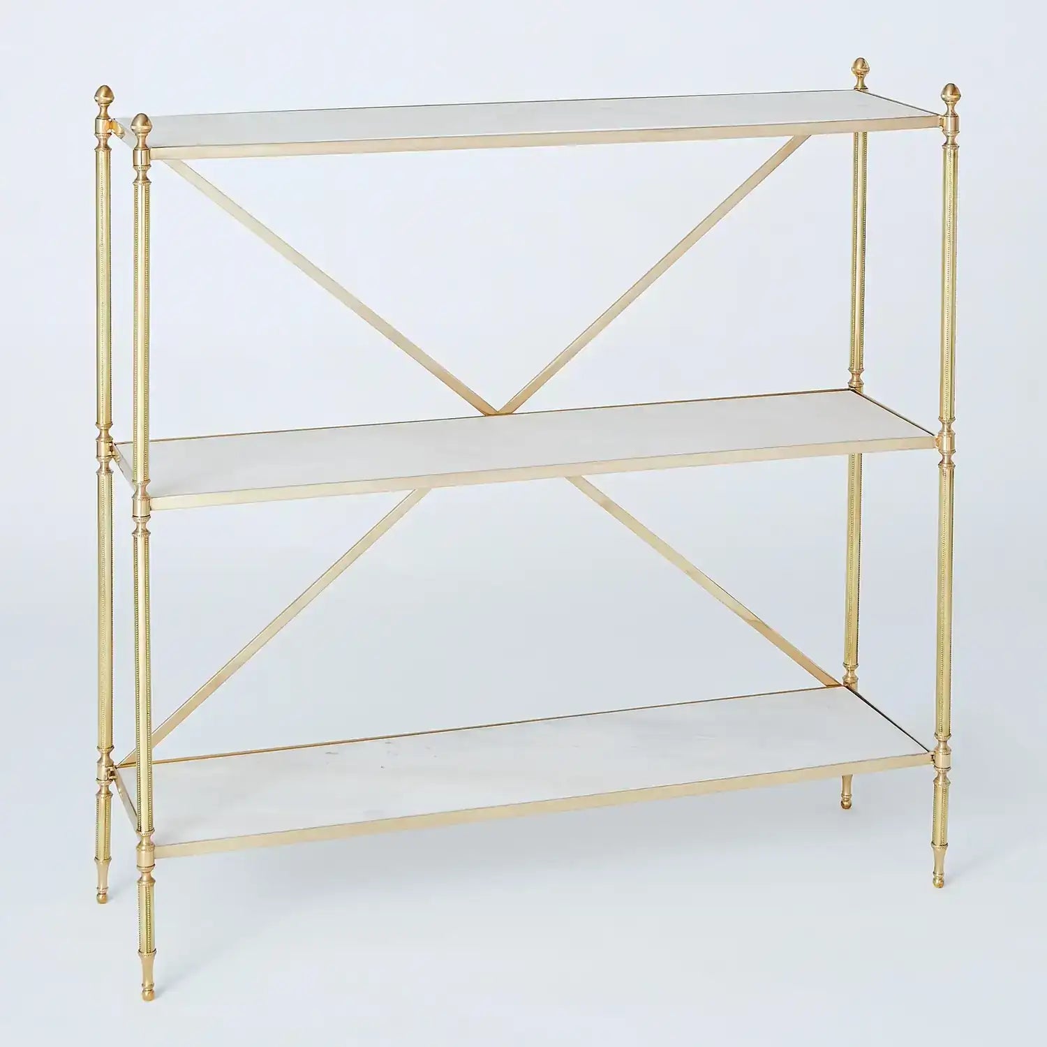 GLOBAL VIEWS ACORN OPEN SHELF - Cabinets & Bar