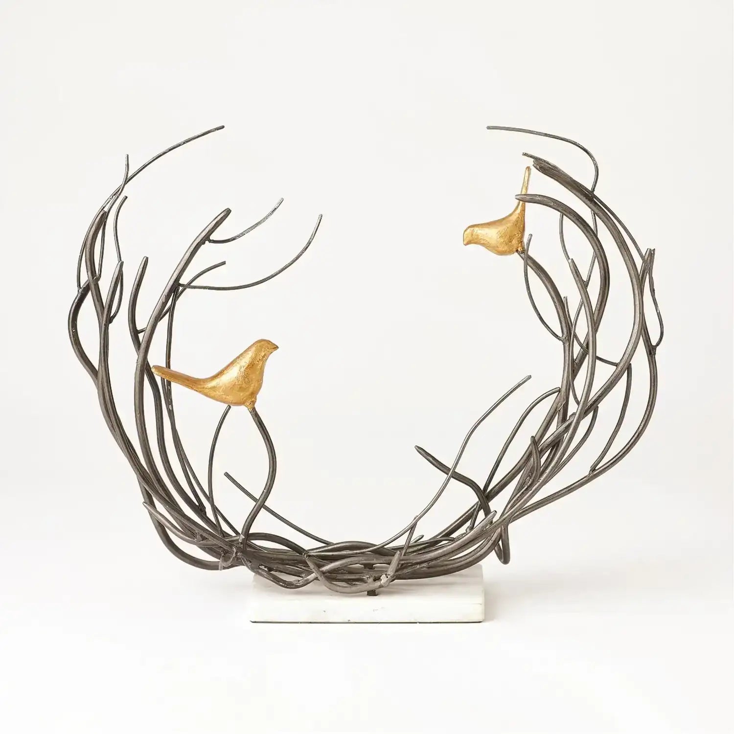 GLOBAL VIEWS BIRD FAMILY IN THICKET - Decorative Accents