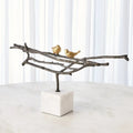 GLOBAL VIEWS NESTING BIRDS SCULPTURE - Decorative Accents