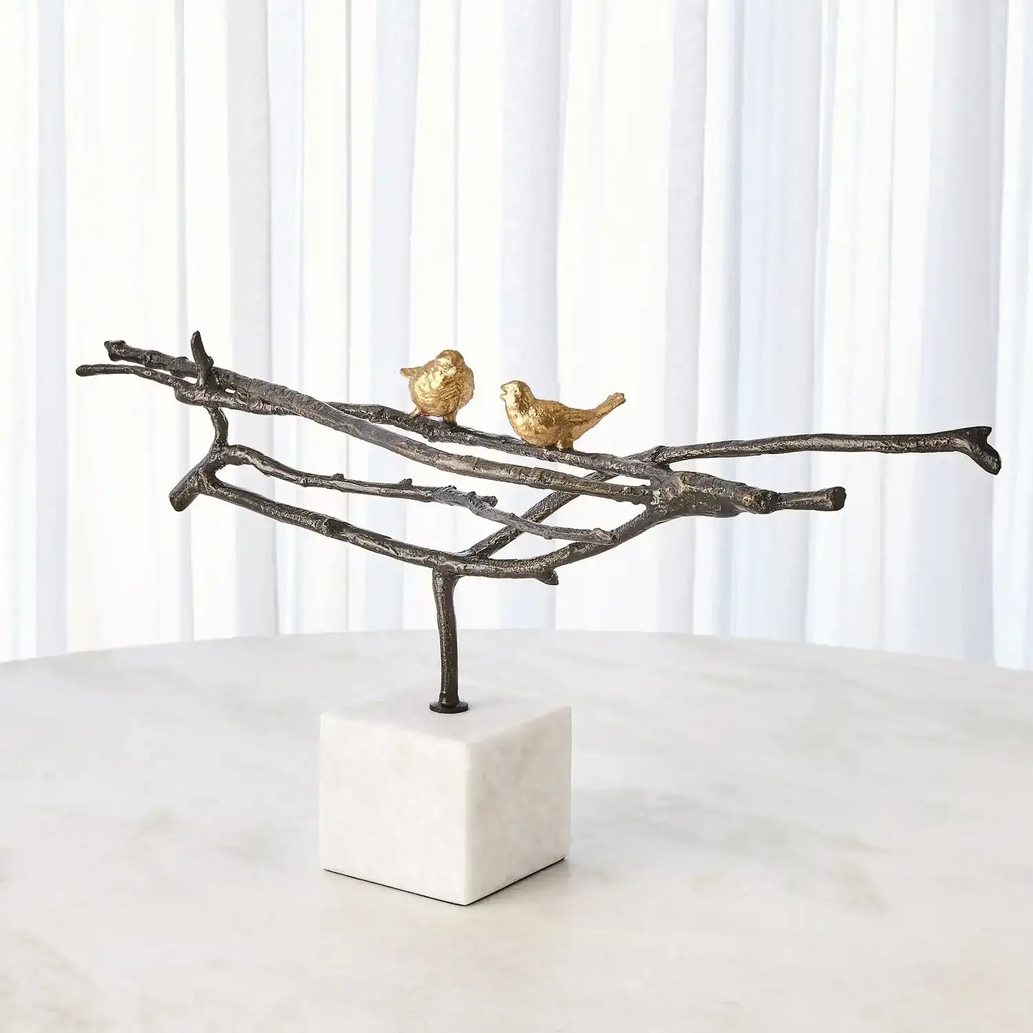 GLOBAL VIEWS NESTING BIRDS SCULPTURE - Decorative Accents