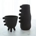 GLOBAL VIEWS PRIMITIVE PORCELAIN 3 LEG CACHE POT - Decorative Accents