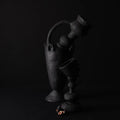 GLOBAL VIEWS PRIMITIVE PORCELAIN 3 LEG CACHE POT - Decorative Accents