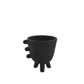 GLOBAL VIEWS PRIMITIVE PORCELAIN 3 LEG CACHE POT - Decorative Accents
