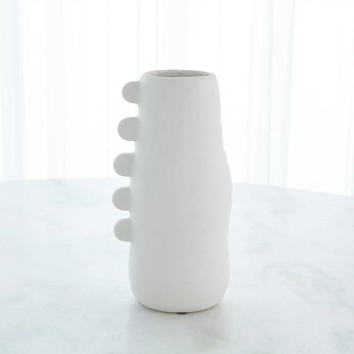 GLOBAL VIEWS PRIMITIVE PORCELAIN VASE - Decorative Accents