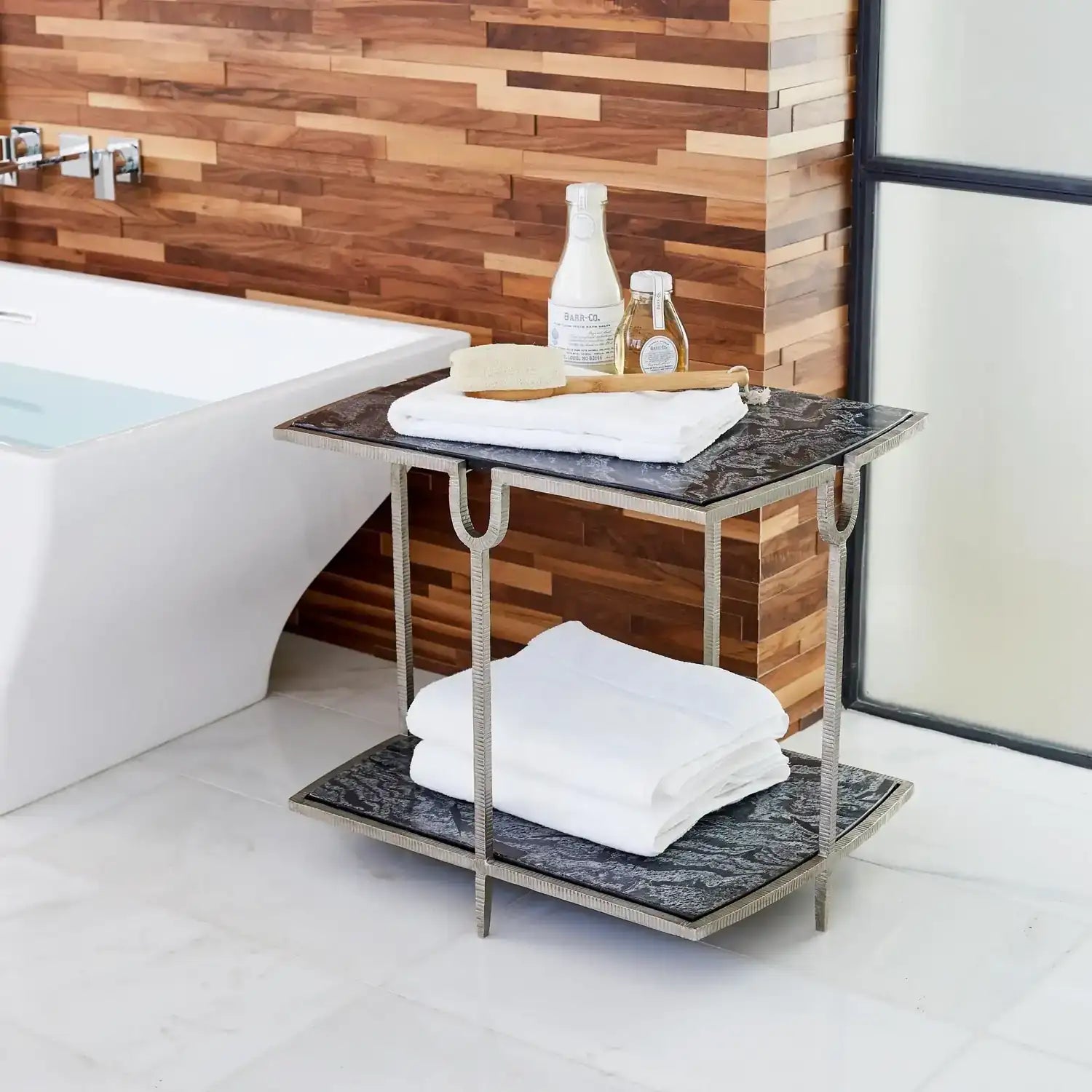 GLOBAL VIEWS CURVE SIDE TABLE - Side