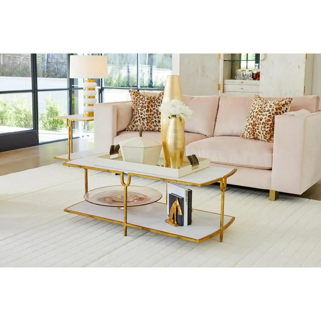 GLOBAL VIEWS CURVE SIDE TABLE - Side
