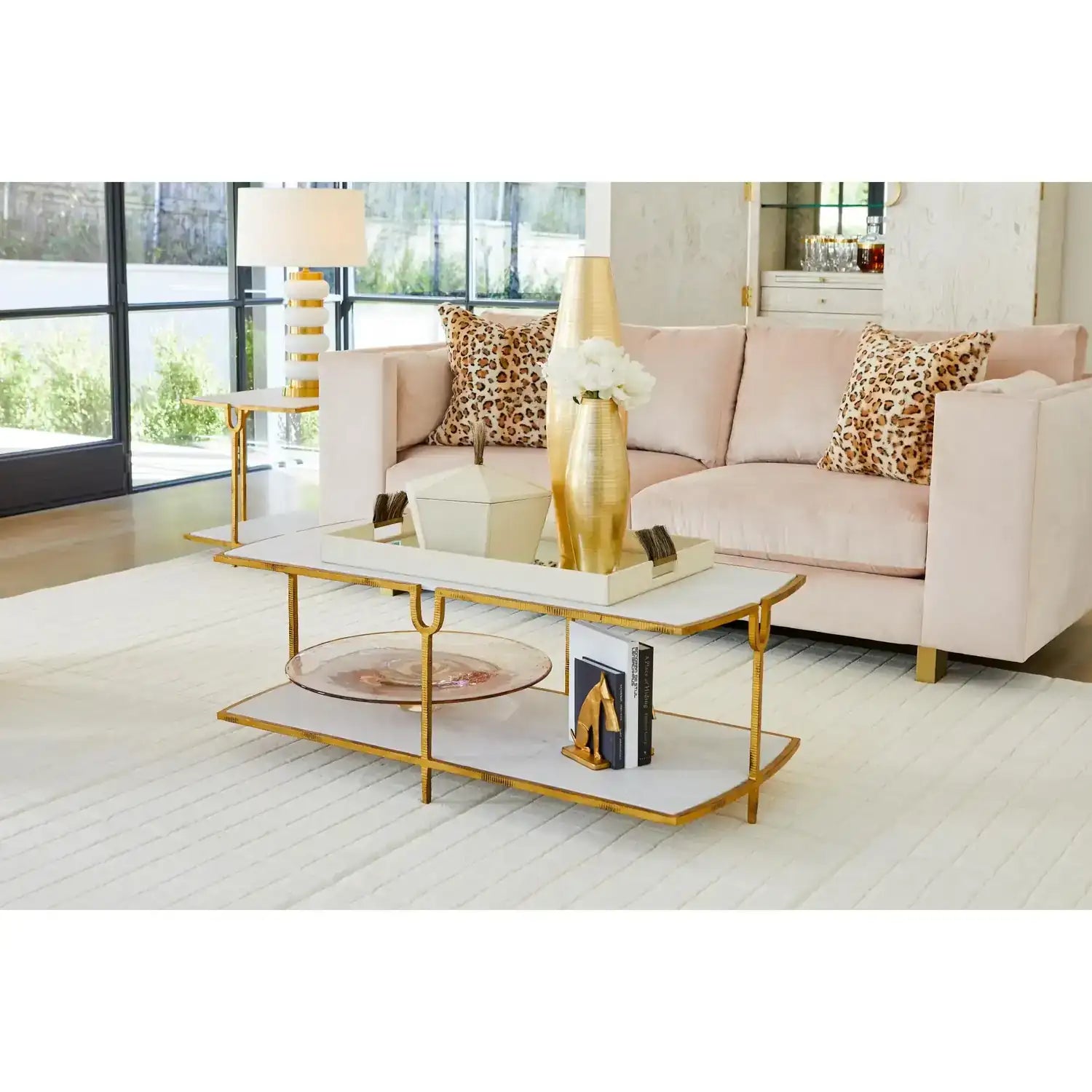 GLOBAL VIEWS CURVE SIDE TABLE - Side