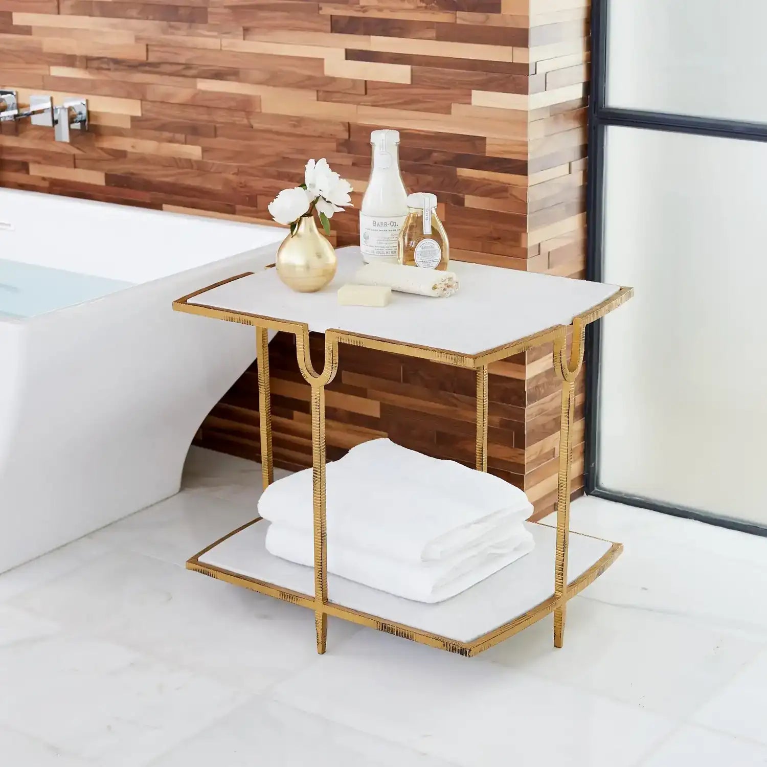 GLOBAL VIEWS CURVE SIDE TABLE - Side