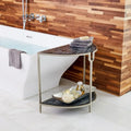 GLOBAL VIEWS DEMILUNE SIDE TABLE - Side