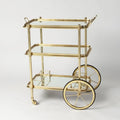 GLOBAL VIEWS ENGLISH BAR CART AND TEA TROLLEY - Cabinets & Bar