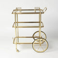 GLOBAL VIEWS ENGLISH BAR CART AND TEA TROLLEY - Cabinets & Bar