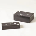 GLOBAL VIEWS DOMINOES BOX - Decorative Accents