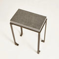 GLOBAL VIEWS ZEN SIDE TABLE W/FLAMED GRANITE - Side
