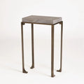 GLOBAL VIEWS ZEN SIDE TABLE W/FLAMED GRANITE - Side