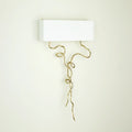 GLOBAL VIEWS, MORNING GLORY WALL SCONCE, WALL SCONCES
