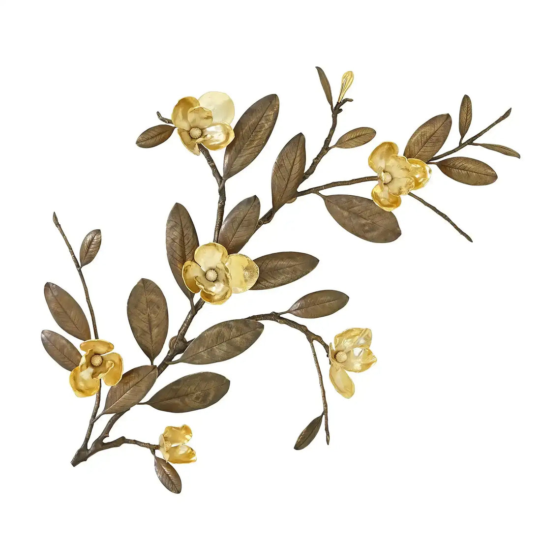 GLOBAL VIEWS MAGNOLIA BRANCH WALL ART - Decorative Accents