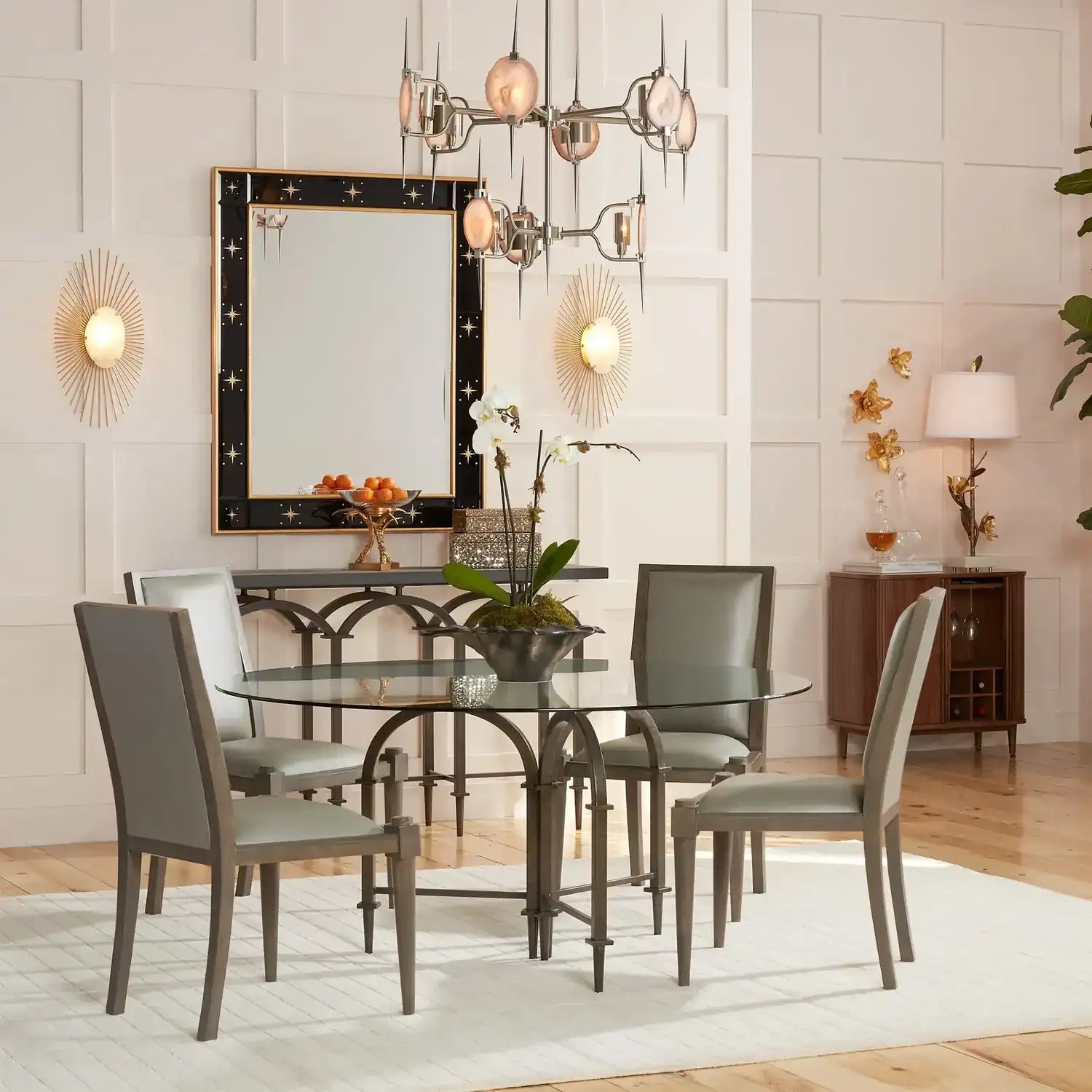 GLOBAL VIEWS MAGNOLIA FLOWER WALL DECOR - Decorative Accents