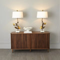 GLOBAL VIEWS, MAGNOLIA FLOWER TABLE LAMP, TABLE LAMPS