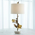 GLOBAL VIEWS, MAGNOLIA FLOWER TABLE LAMP, TABLE LAMPS