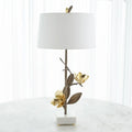 GLOBAL VIEWS, MAGNOLIA FLOWER TABLE LAMP, TABLE LAMPS