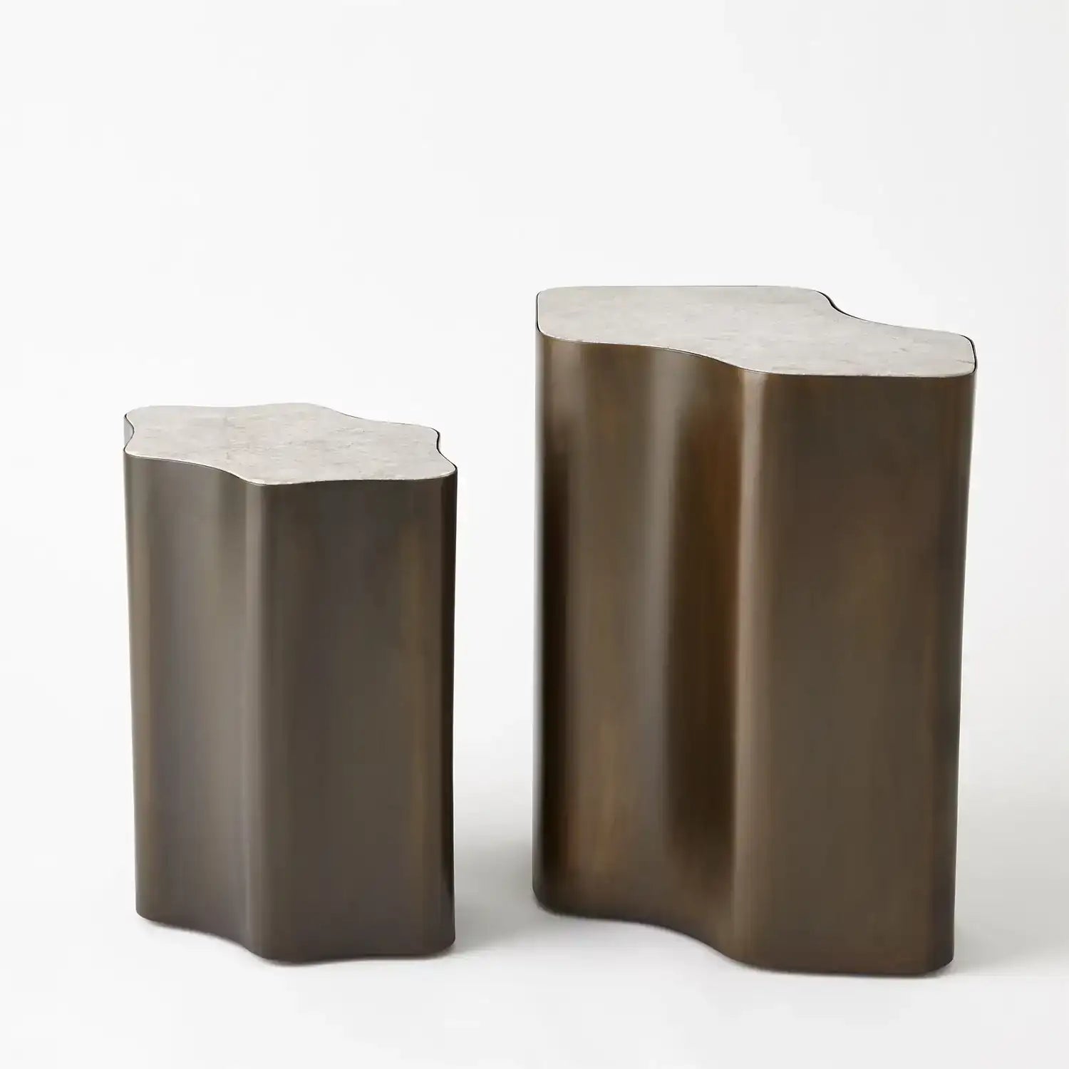 GLOBAL VIEWS ORGANIC NESTING TABLE - Side