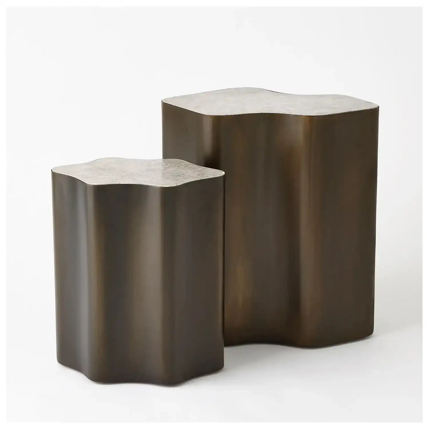 GLOBAL VIEWS ORGANIC NESTING TABLE - Side