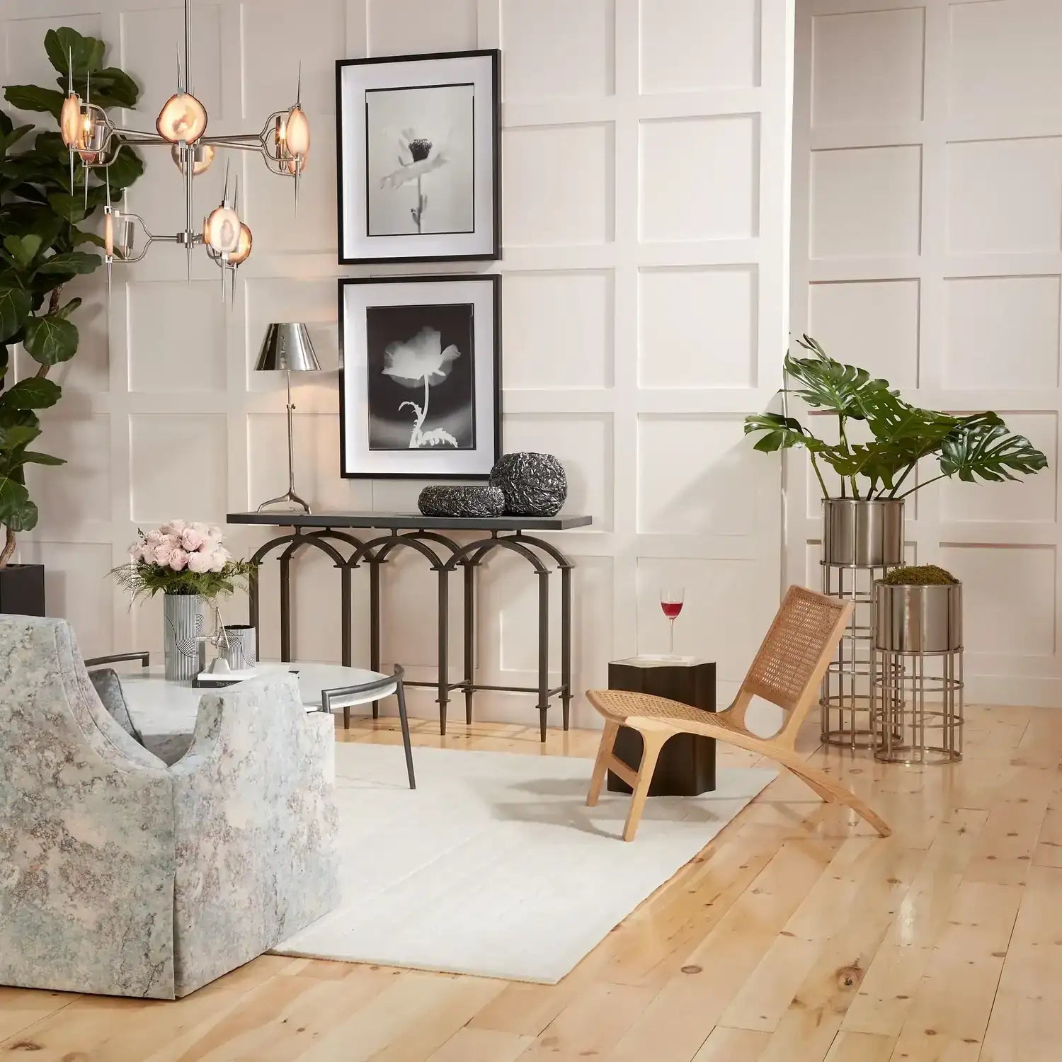 GLOBAL VIEWS ORGANIC NESTING TABLE - Side