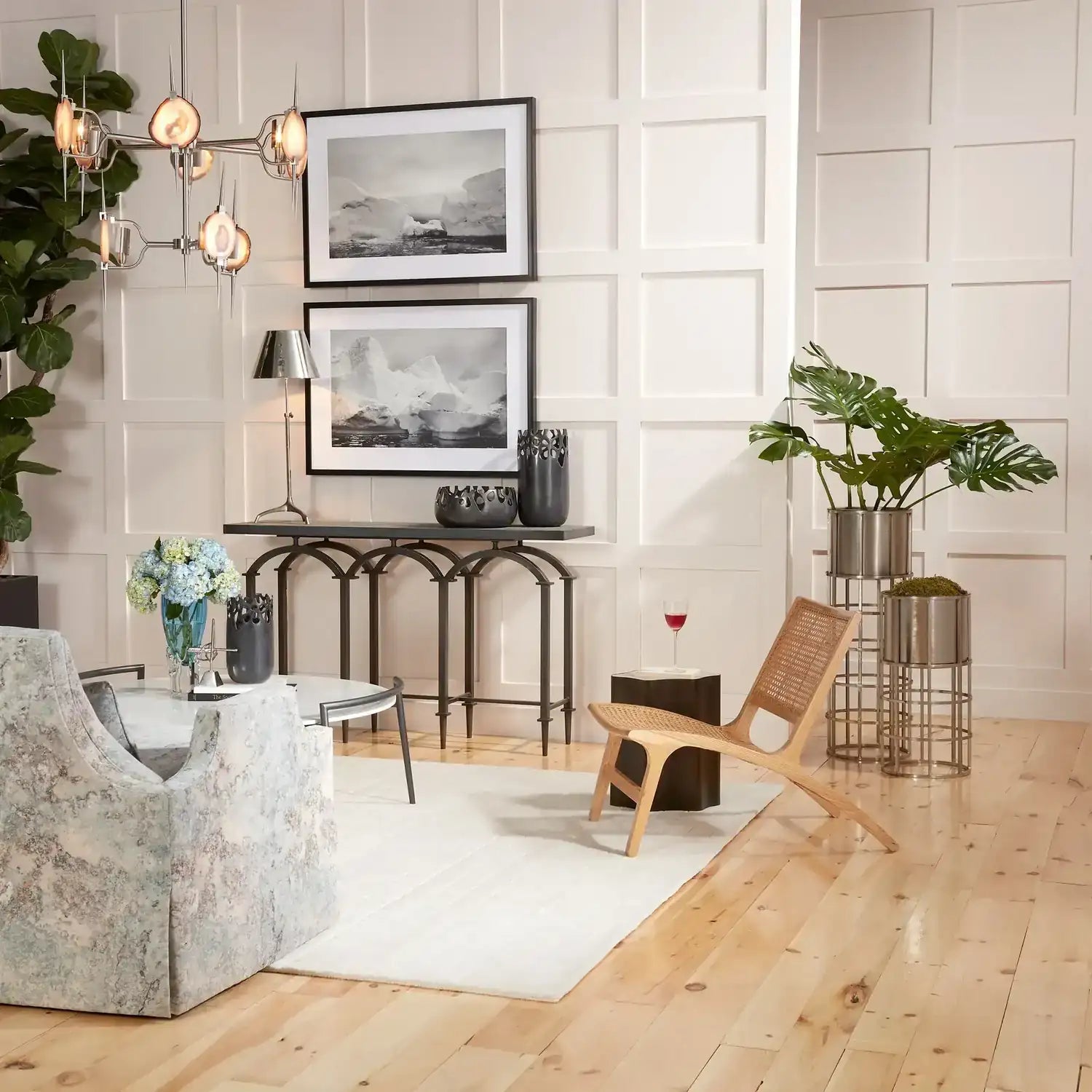 GLOBAL VIEWS ORGANIC NESTING TABLE - Side