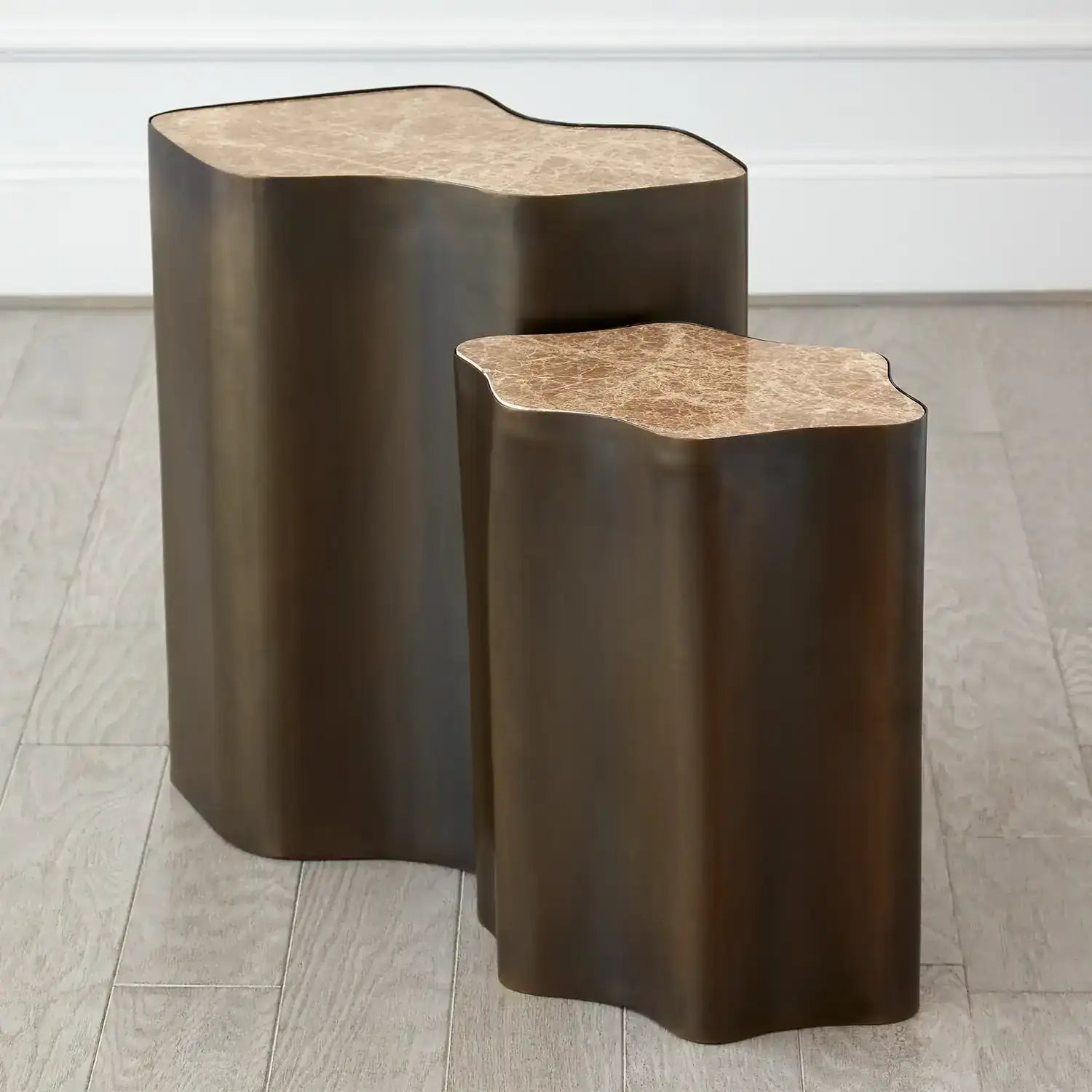 GLOBAL VIEWS ORGANIC NESTING TABLE - Side