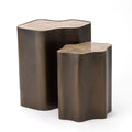 GLOBAL VIEWS ORGANIC NESTING TABLE - Side