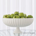 GLOBAL VIEWS FLUTE FOOTED BOWL - Decorative Accents