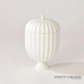 GLOBAL VIEWS FLUTE LIDDED VESSEL - Decorative Accents