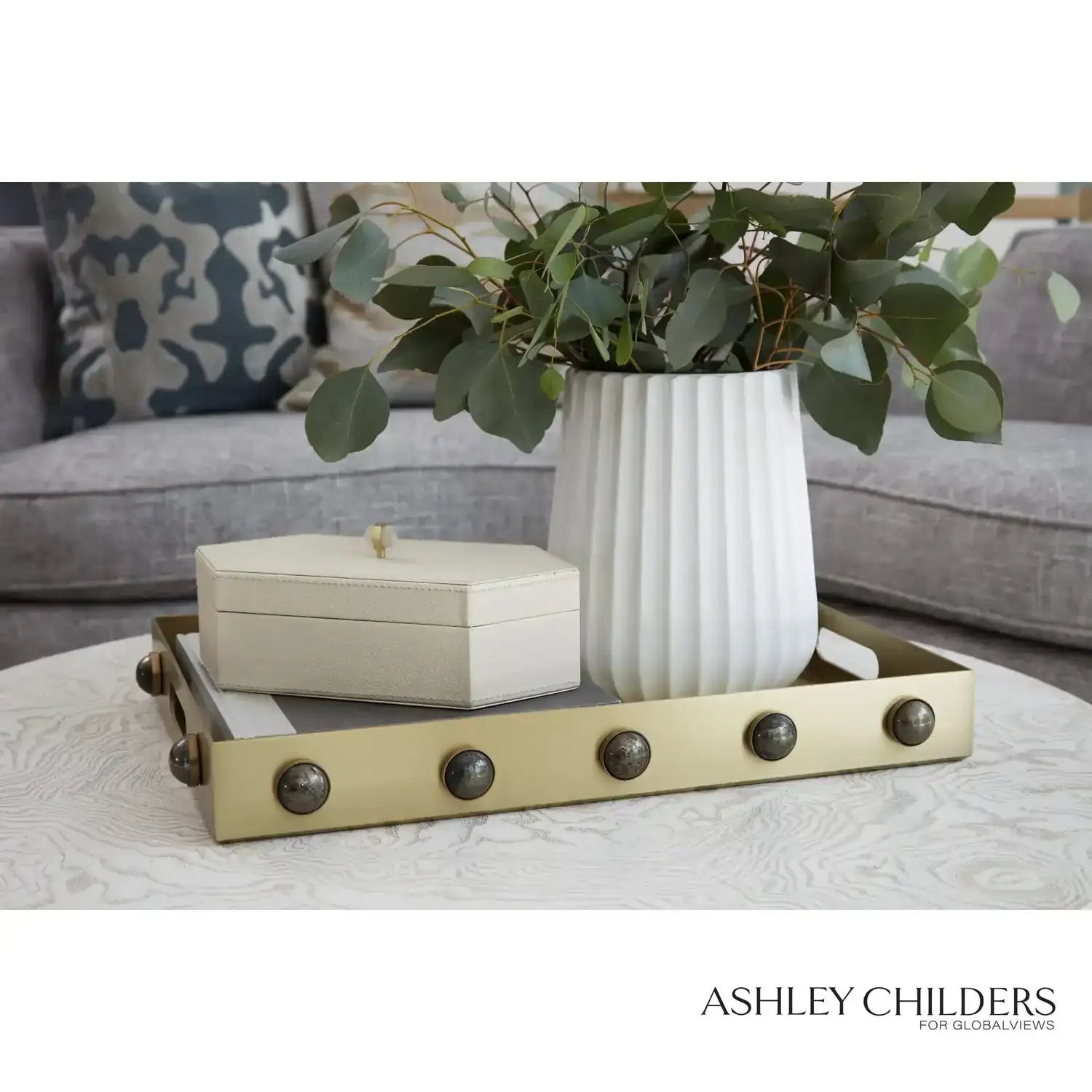 GLOBAL VIEWS FLUTE VASE - Decorative Accents