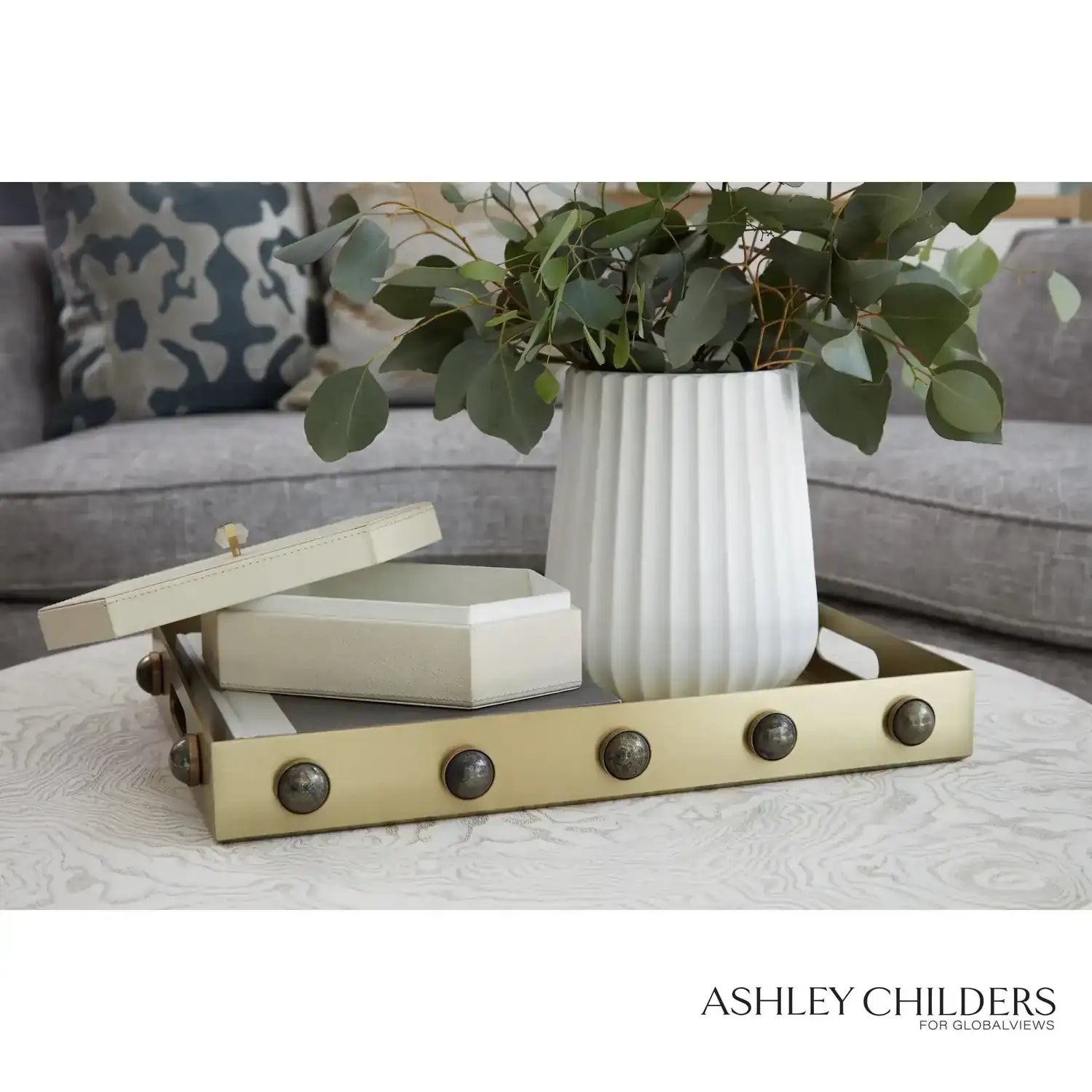 GLOBAL VIEWS FLUTE VASE - Decorative Accents