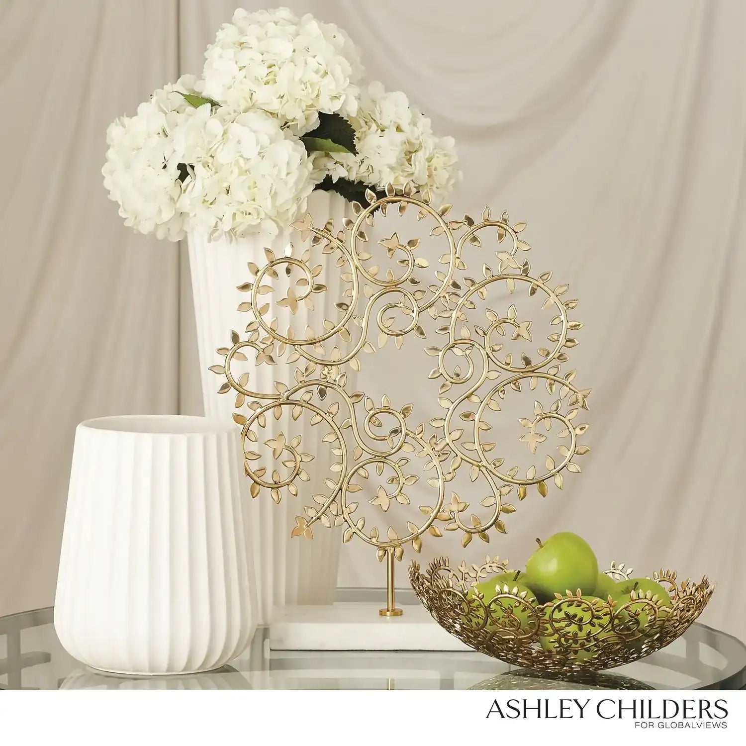 GLOBAL VIEWS FLUTE VASE - Decorative Accents