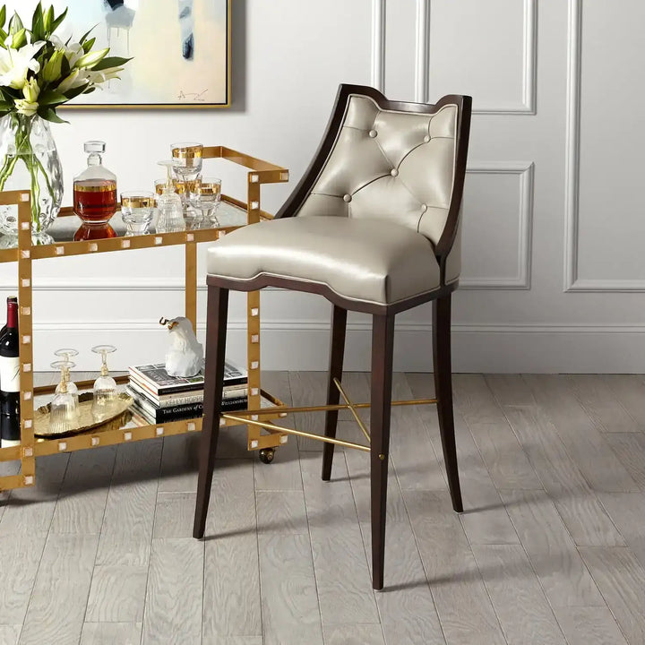 GLOBAL VIEWS LOGAN BAR STOOL - Bar Stools