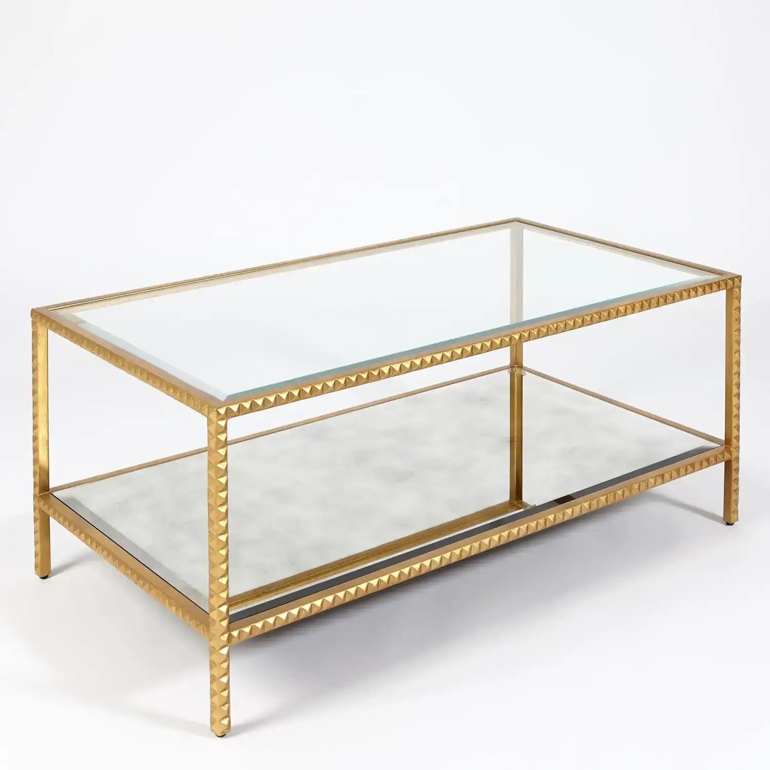 GLOBAL VIEWS STUD COFFEE TABLE - Coffee