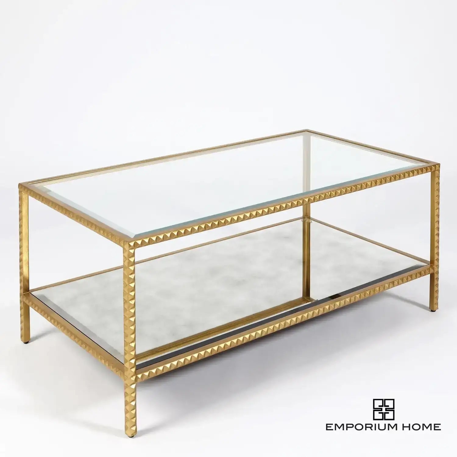 GLOBAL VIEWS STUD COFFEE TABLE - Coffee