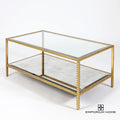 GLOBAL VIEWS STUD COFFEE TABLE - Coffee