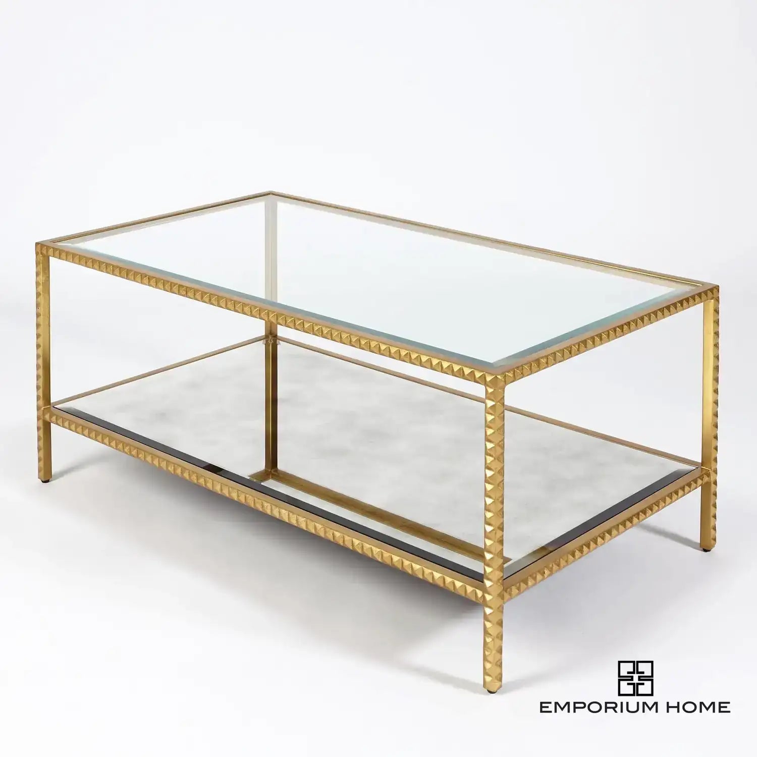 GLOBAL VIEWS STUD COFFEE TABLE - Coffee