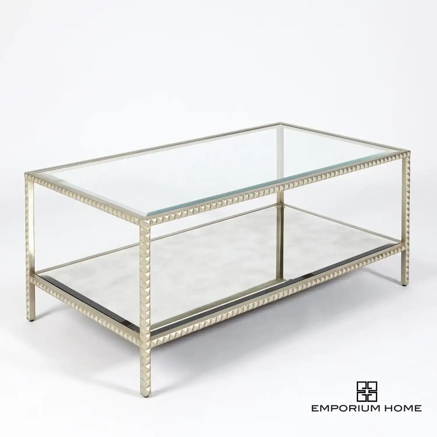 GLOBAL VIEWS STUD COFFEE TABLE - Coffee