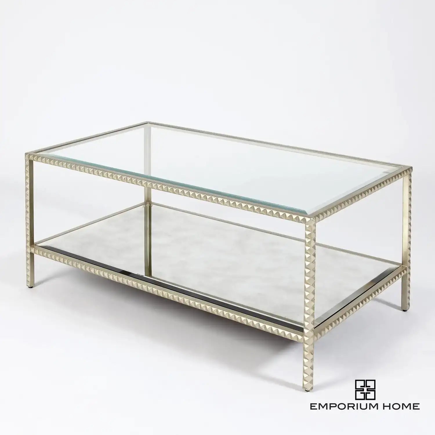 GLOBAL VIEWS STUD COFFEE TABLE - Coffee
