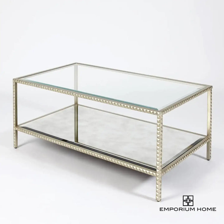 GLOBAL VIEWS STUD COFFEE TABLE - Coffee