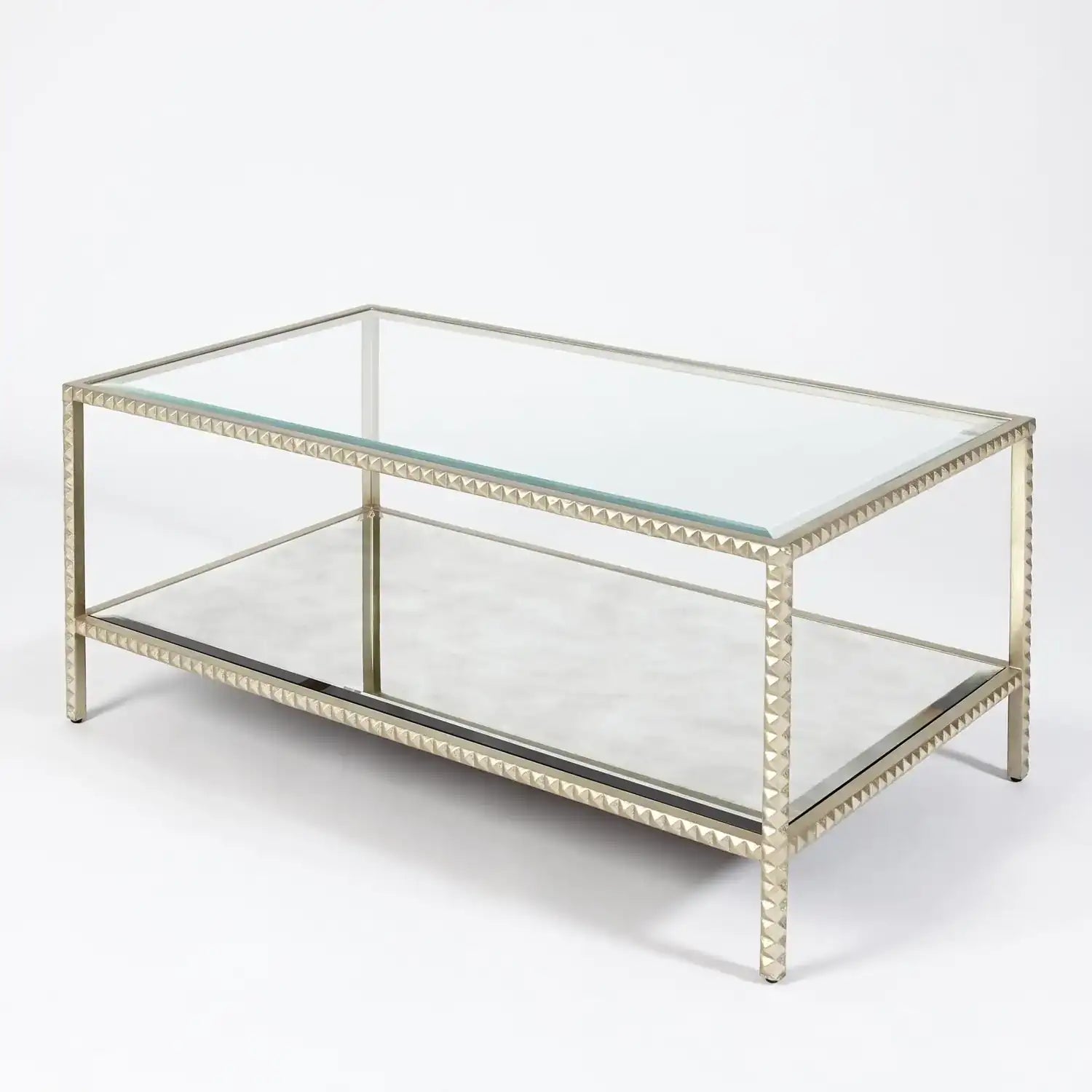 GLOBAL VIEWS STUD COFFEE TABLE - Coffee